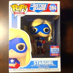 Funko POP! Justice League Star Girl #394 2021 Virtual Funkon Limited Edition